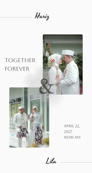 Wedding invitation
