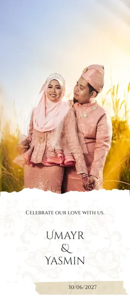 Wedding invitation